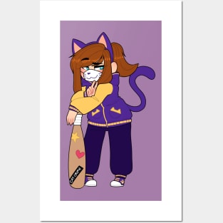 Kat Krime Posters and Art
